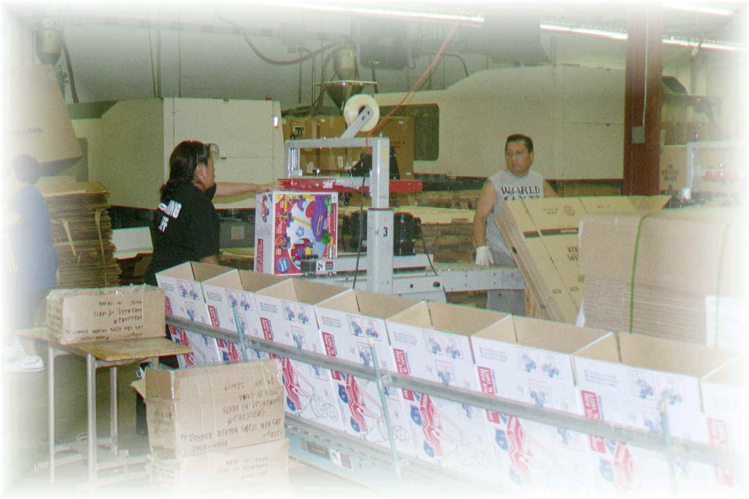 Assembly and packaging operations at Fram Trak