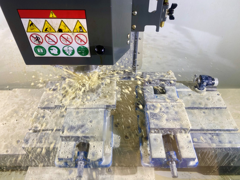 CNC machining of production tooling